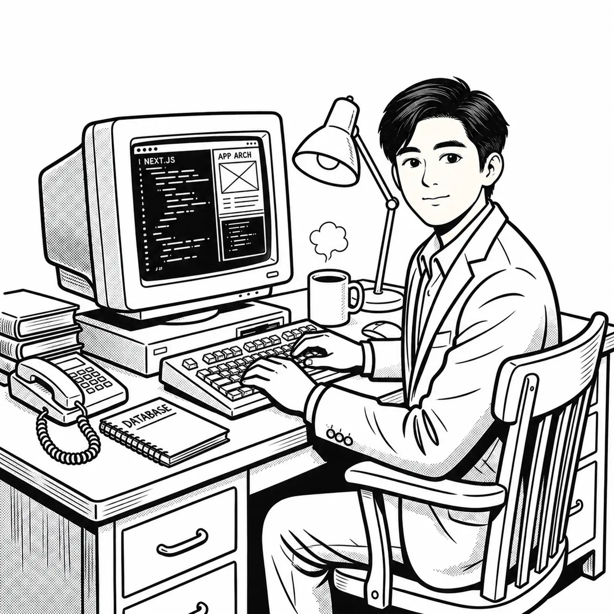 Amirul Mabruri — the subject, photographed in his natural habitat
